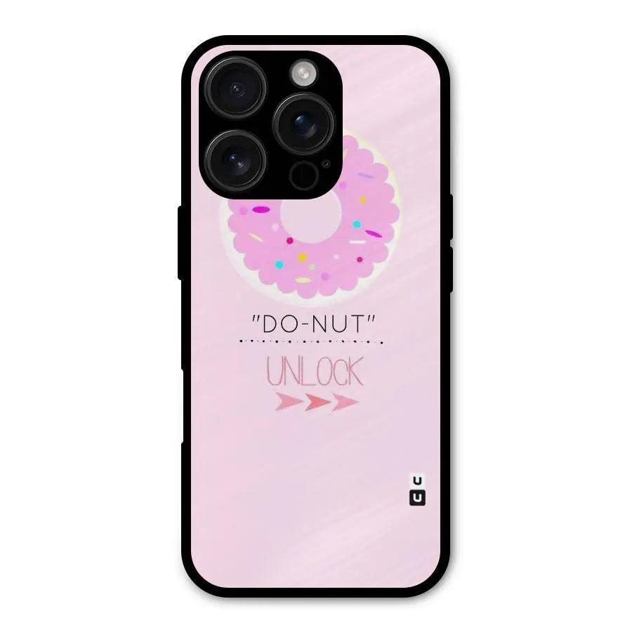 Do-Nut Unlock Shockproof Hybrid Protection (Metal + TPU) Back Case Cover CoversCart