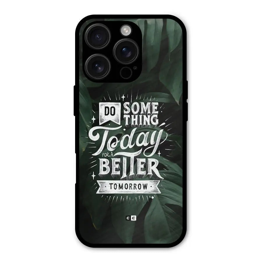 Do Something Shockproof Hybrid Protection (Metal + TPU) Back Case Cover CoversCart