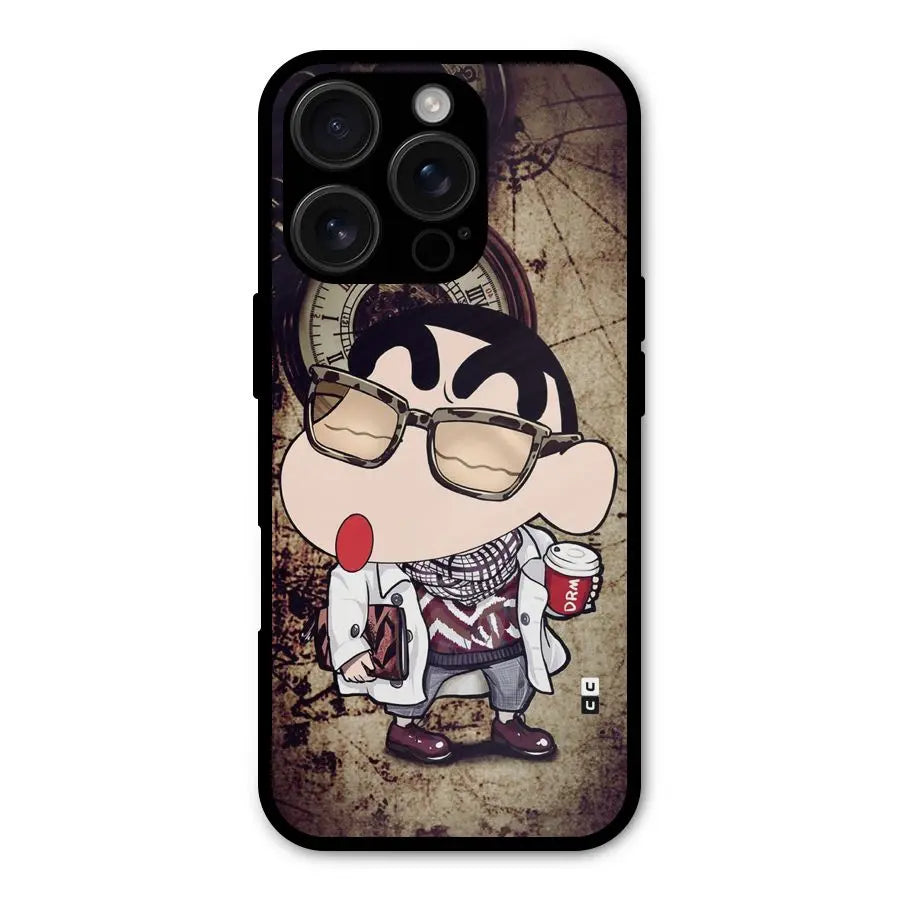 Dope Shinchan Shockproof Hybrid Protection (Metal + TPU) Back Case Cover CoversCart