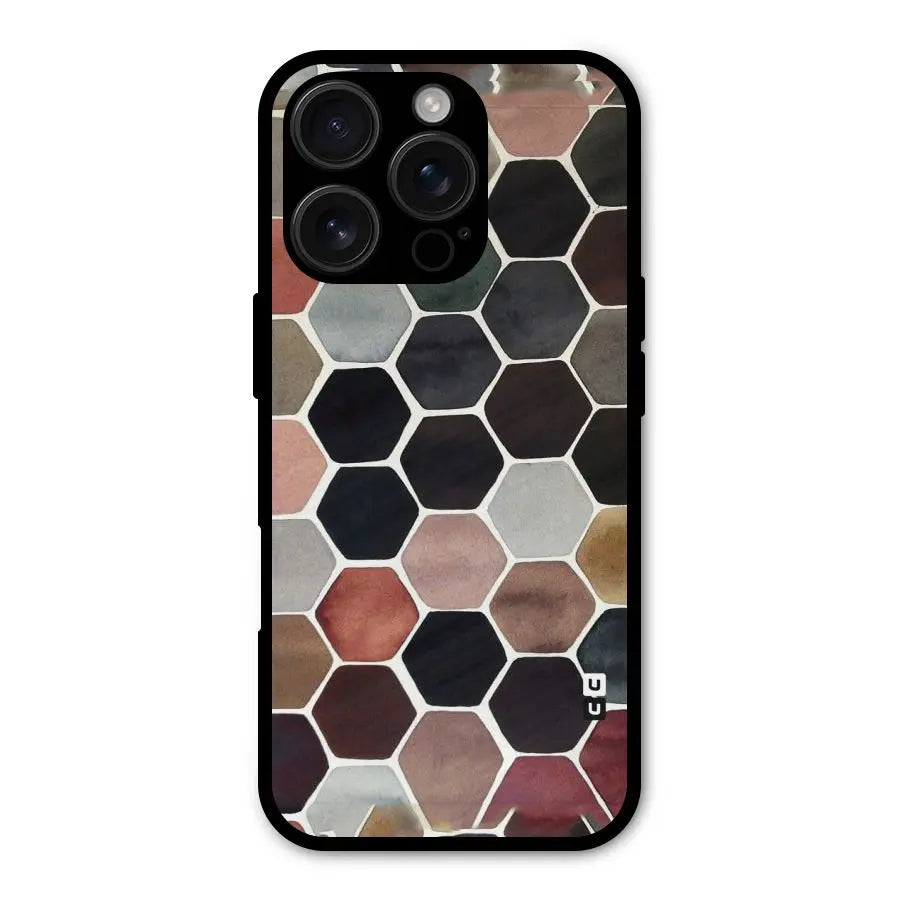 Elite Pastel Hexagons Shockproof Hybrid Protection (Metal + TPU) Back Case Cover CoversCart