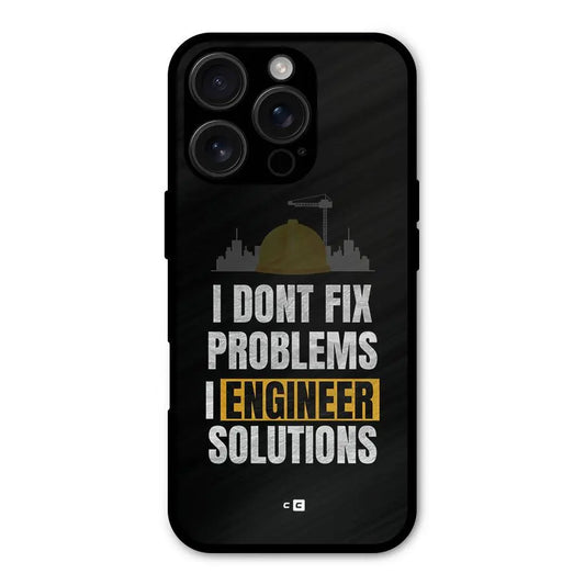 Engineer Solutions Shockproof Hybrid Protection (Metal + TPU) Back Case Cover CoversCart