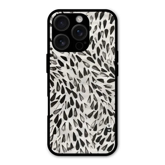 Feather Pattern Colorless Shockproof Hybrid Protection (Metal + TPU) Back Case Cover CoversCart