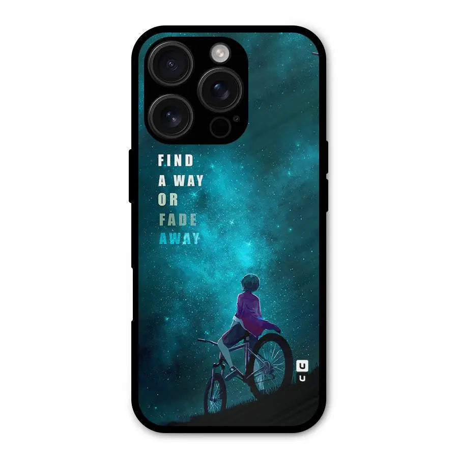 Find Your Way Shockproof Hybrid Protection (Metal + TPU) Back Case Cover CoversCart