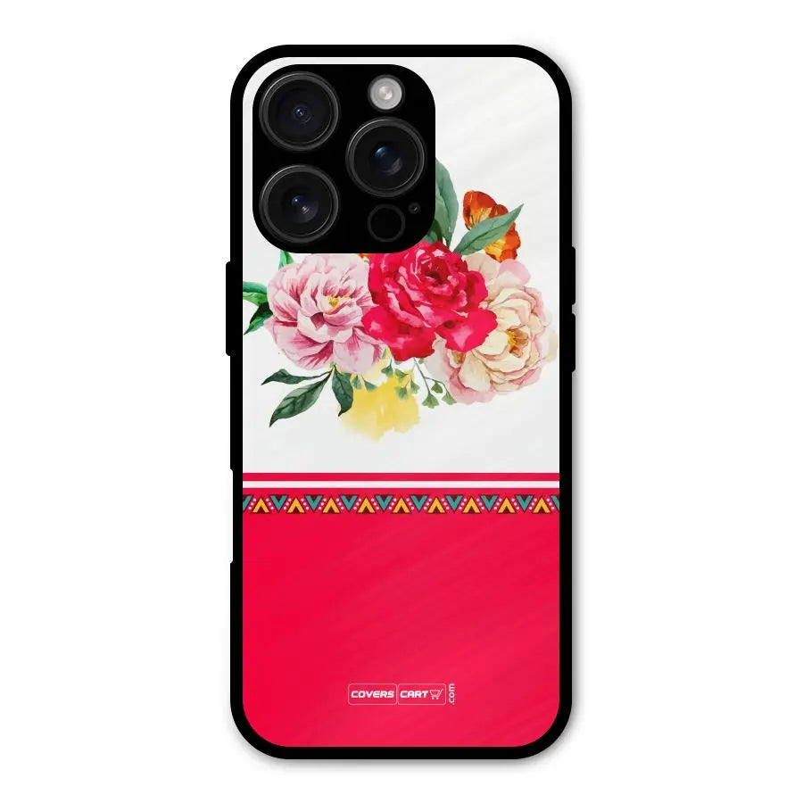 Flower Fusion Shockproof Hybrid Protection (Metal + TPU) Back Case Cover CoversCart