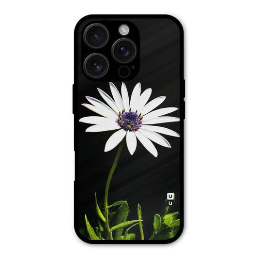 Flower White Spring Shockproof Hybrid Protection (Metal + TPU) Back Case Cover CoversCart