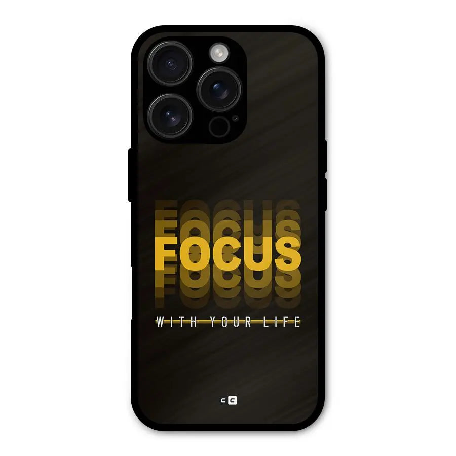 Focus Life Shockproof Hybrid Protection (Metal + TPU) Back Case Cover CoversCart