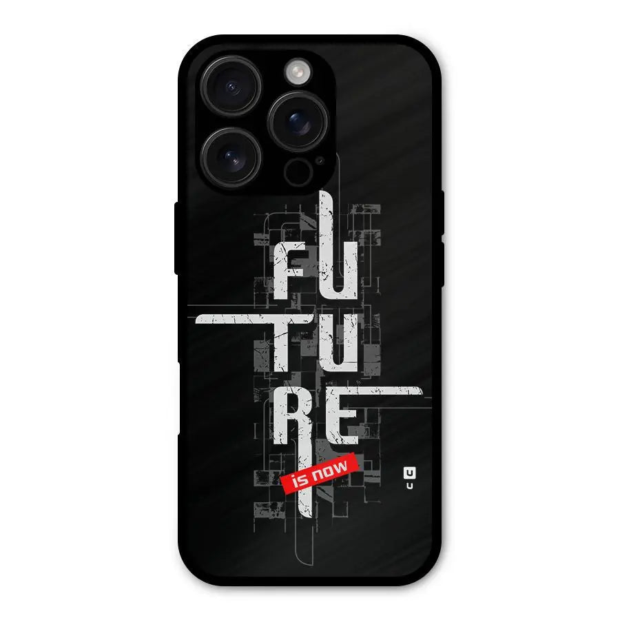Future is Now Shockproof Hybrid Protection (Metal + TPU) Back Case Cover CoversCart