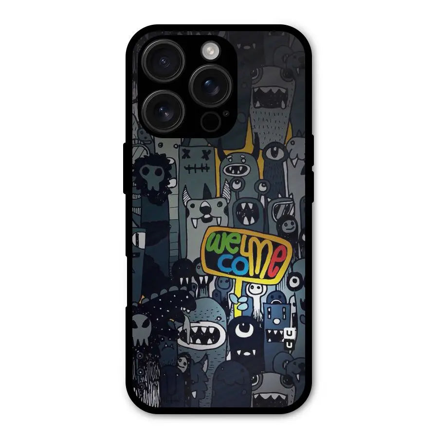 Ghost Welcome Shockproof Hybrid Protection (Metal + TPU) Back Case Cover CoversCart