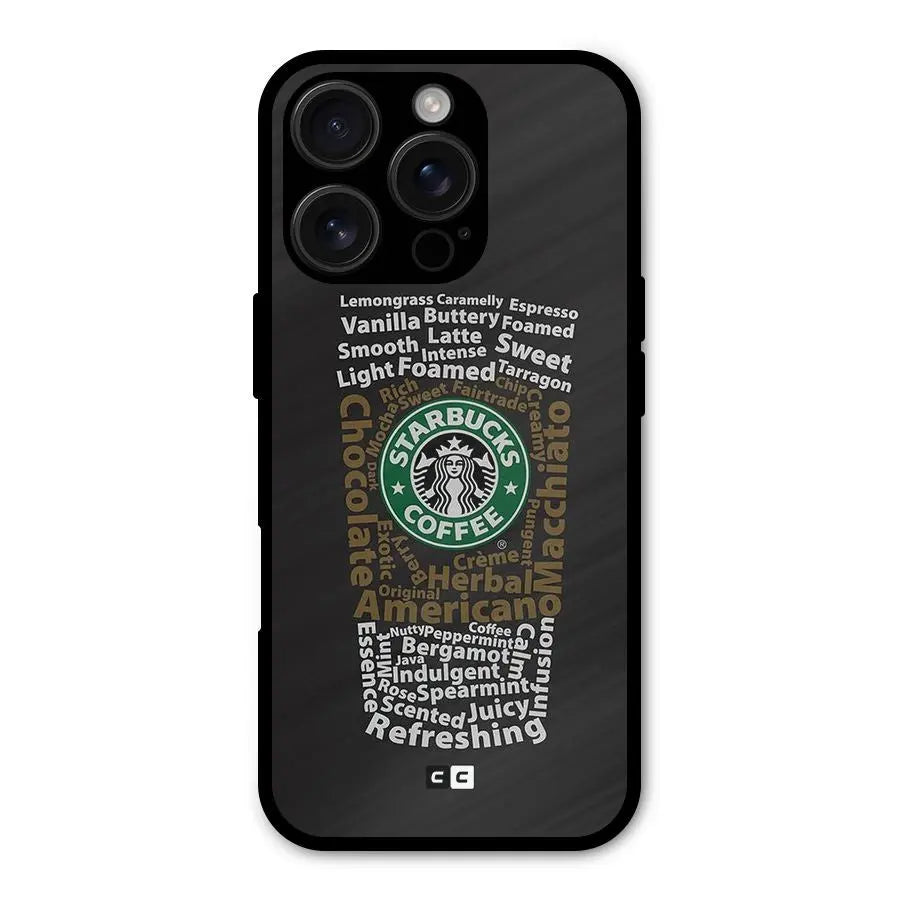 Glass StarBucks Shockproof Hybrid Protection (Metal + TPU) Back Case Cover CoversCart