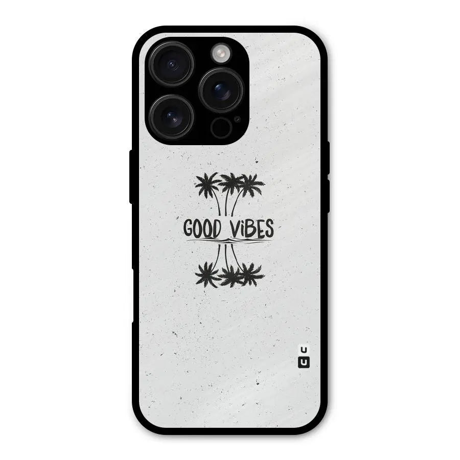 Good Vibes Rugged Shockproof Hybrid Protection (Metal + TPU) Back Case Cover CoversCart