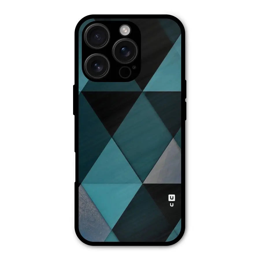 Green Black Shapes Shockproof Hybrid Protection (Metal + TPU) Back Case Cover CoversCart