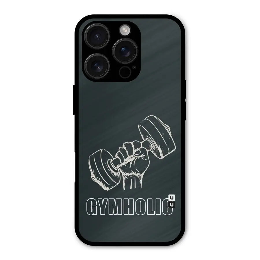 Gymholic Design Shockproof Hybrid Protection (Metal + TPU) Back Case Cover CoversCart