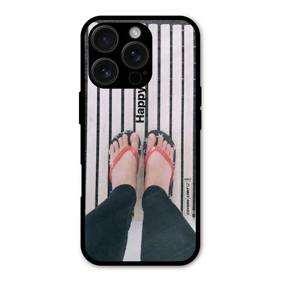 Happy Feet Shockproof Hybrid Protection (Metal + TPU) Back Case Cover CoversCart