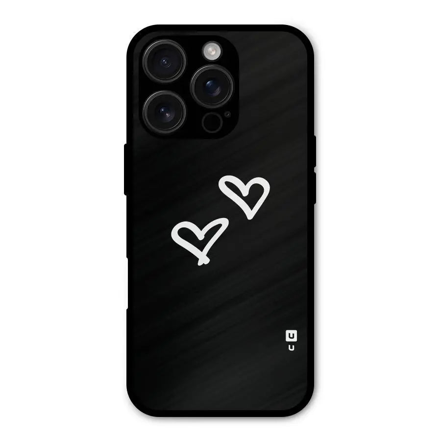 Hearts Love Shockproof Hybrid Protection (Metal + TPU) Back Case Cover CoversCart