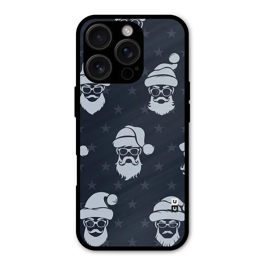 Hipster Santa Shockproof Hybrid Protection (Metal + TPU) Back Case Cover CoversCart