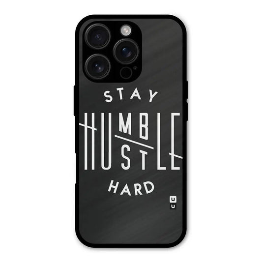 Hustle Hard Shockproof Hybrid Protection (Metal + TPU) Back Case Cover CoversCart