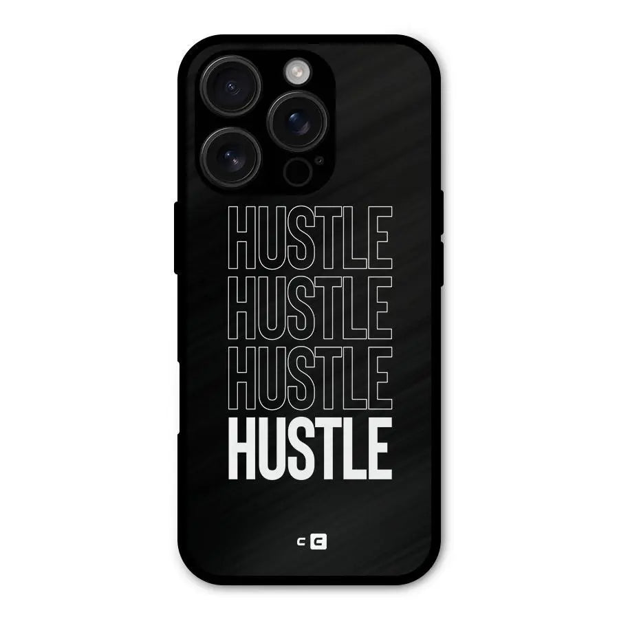 Hustle Hustle Hustle Shockproof Hybrid Protection (Metal + TPU) Back Case Cover CoversCart