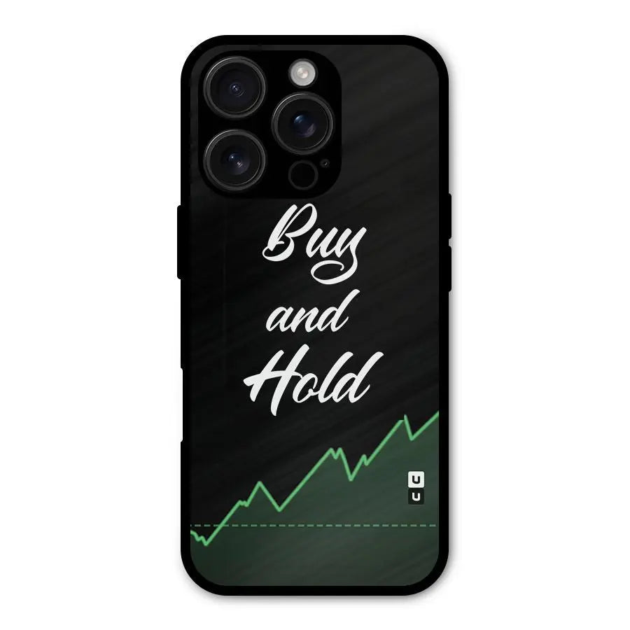 Investors Quote Buy and Hold Shockproof Hybrid Protection (Metal + TPU) Back Case Cover CoversCart