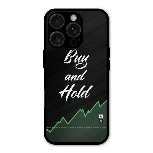 Investors Quote Buy and Hold Shockproof Hybrid Protection (Metal + TPU) Back Case Cover CoversCart