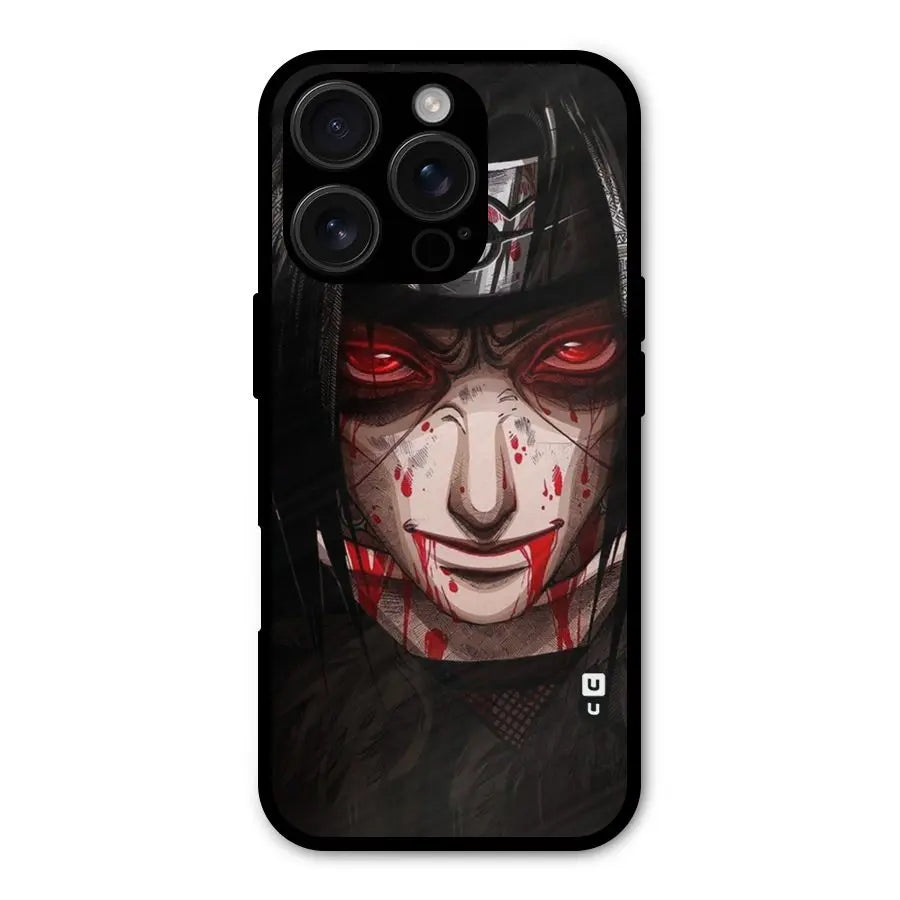 Itachi Uchiha Red Eyes Shockproof Hybrid Protection (Metal + TPU) Back Case Cover CoversCart