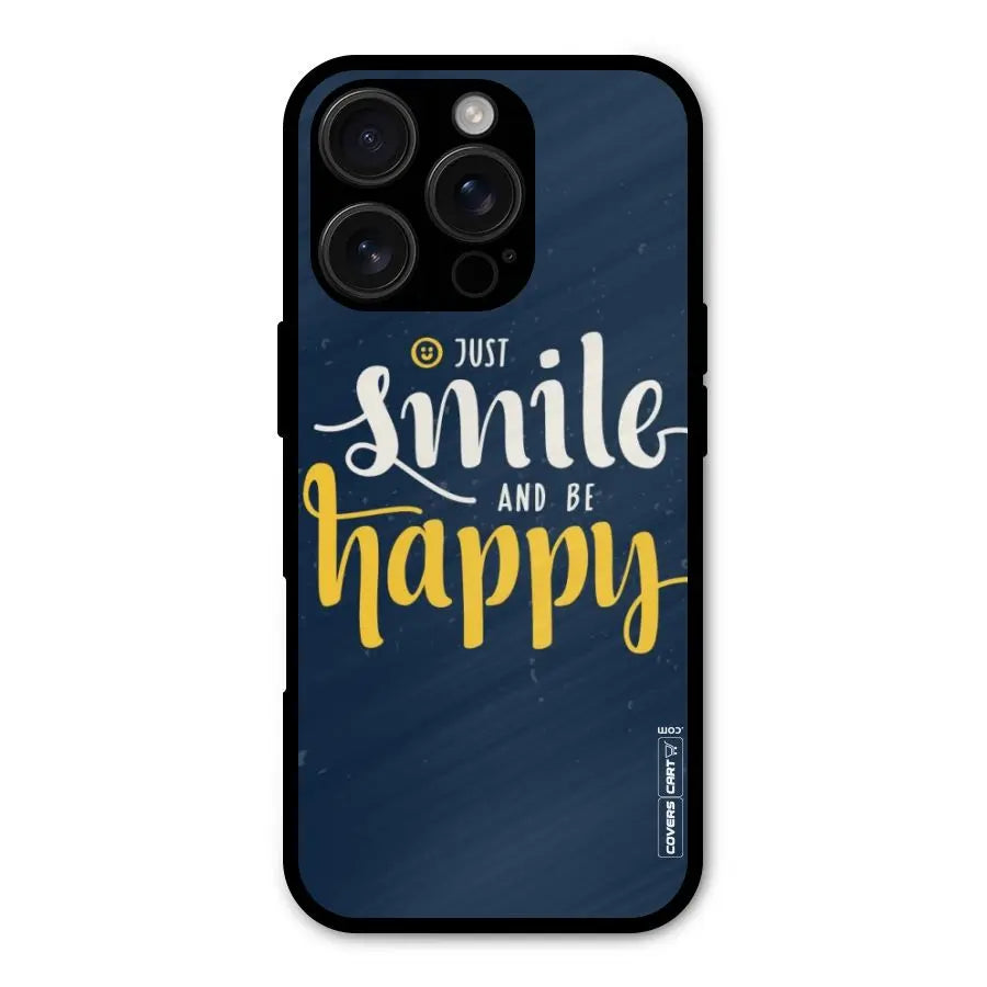 Just Smile Shockproof Hybrid Protection (Metal + TPU) Back Case Cover CoversCart