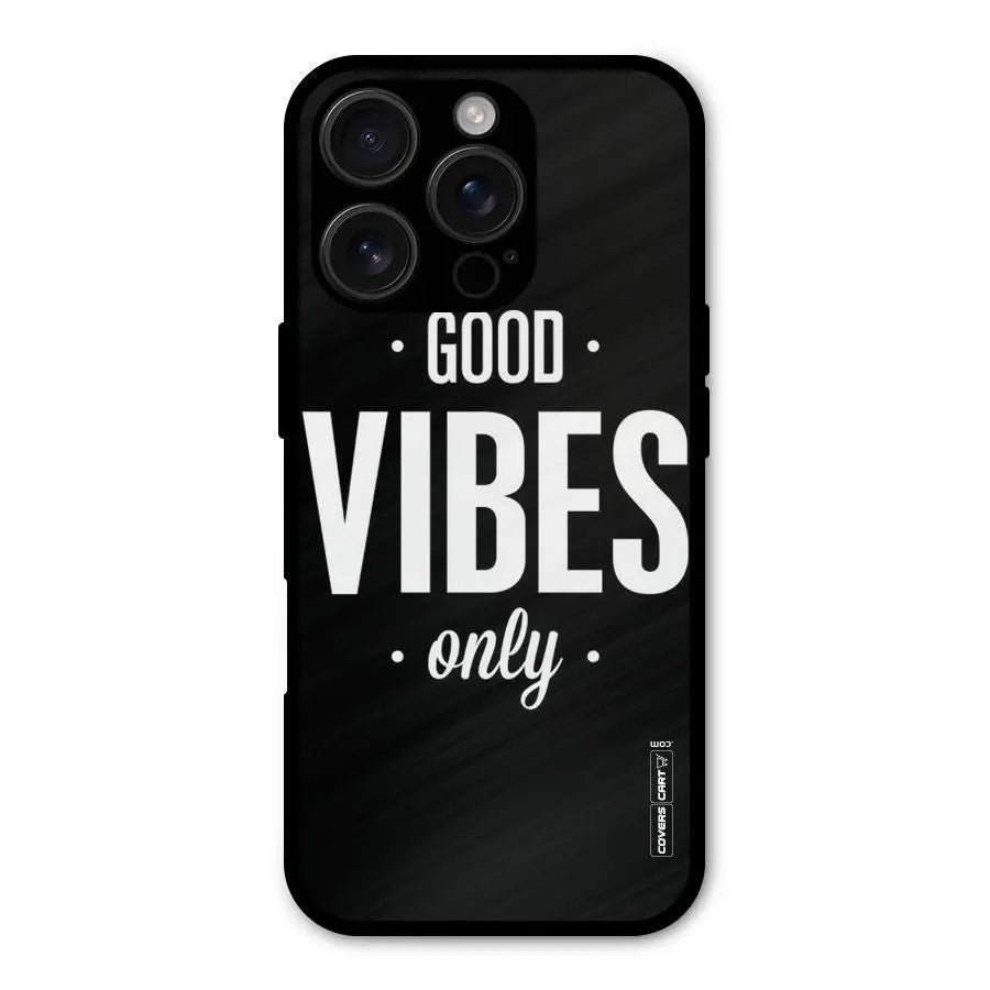 Just Vibes Shockproof Hybrid Protection (Metal + TPU) Back Case Cover CoversCart