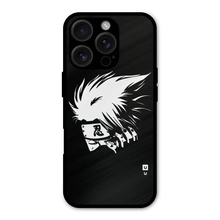 Kakashi Hatake Black Shockproof Hybrid Protection (Metal + TPU) Back Case Cover CoversCart