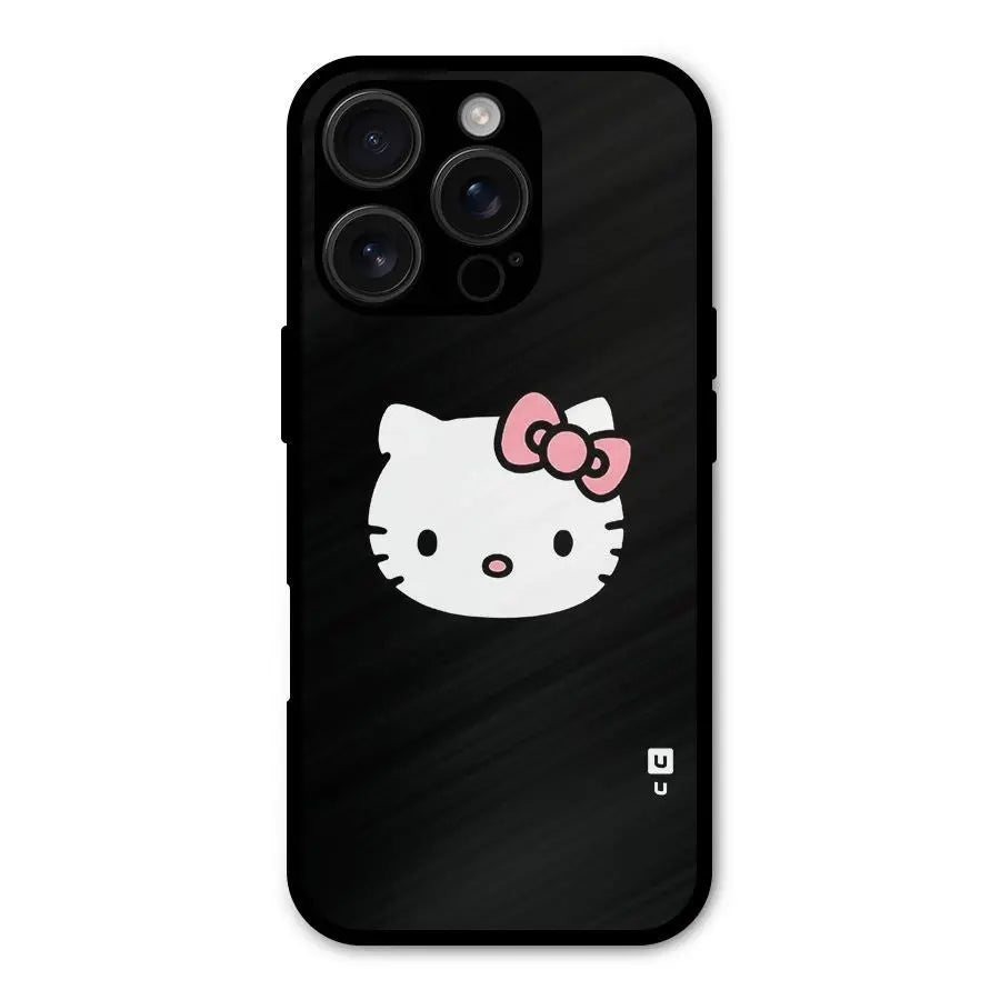 Kitty Cute Shockproof Hybrid Protection (Metal + TPU) Back Case Cover CoversCart