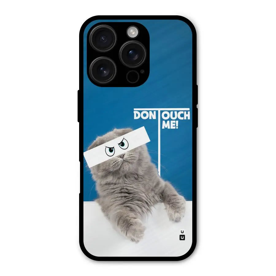 Kitty Dont Touch Shockproof Hybrid Protection (Metal + TPU) Back Case Cover CoversCart