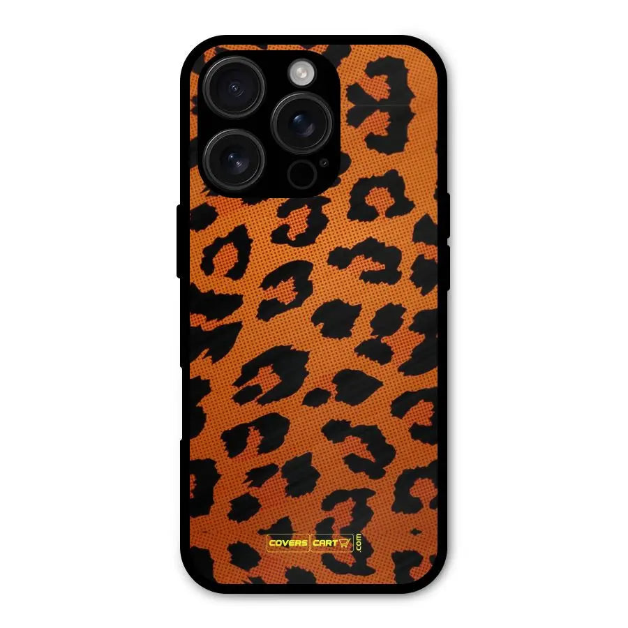 Leopard Shockproof Hybrid Protection (Metal + TPU) Back Case Cover CoversCart