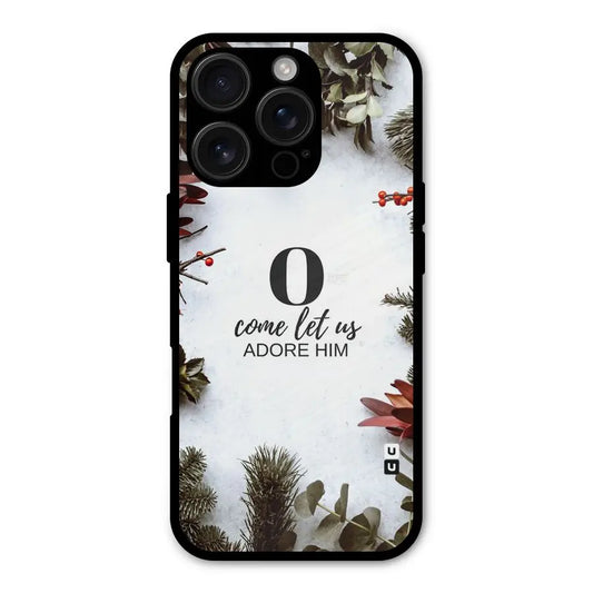 Lets Adore Him Shockproof Hybrid Protection (Metal + TPU) Back Case Cover CoversCart
