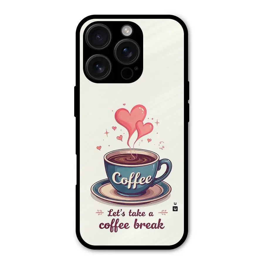 Love Coffee Break Shockproof Hybrid Protection (Metal + TPU) Back Case Cover CoversCart