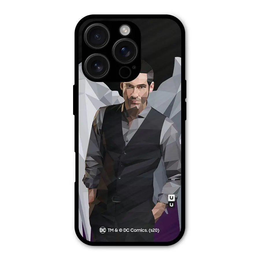 Lucifer Morningstar Art Abstract Shockproof Hybrid Protection (Metal + TPU) Back Case Cover CoversCart