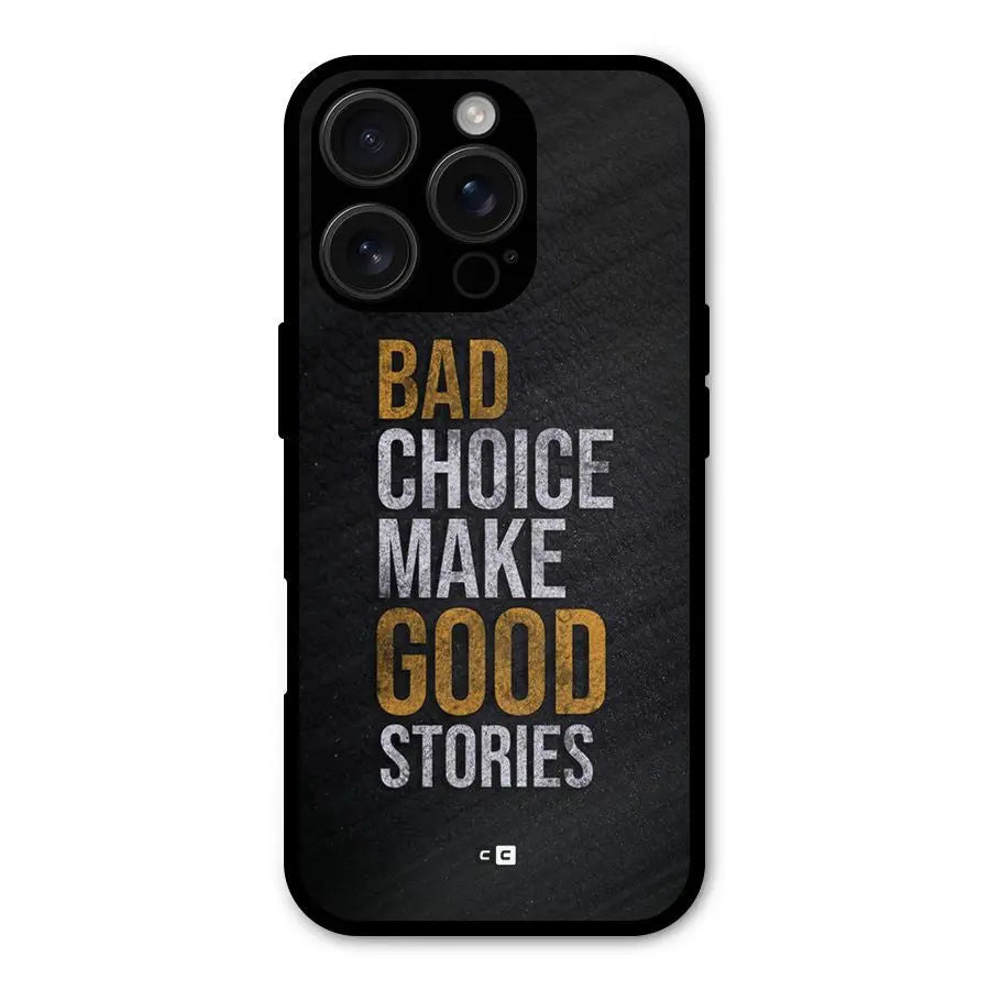 Make Good Stories Shockproof Hybrid Protection (Metal + TPU) Back Case Cover CoversCart