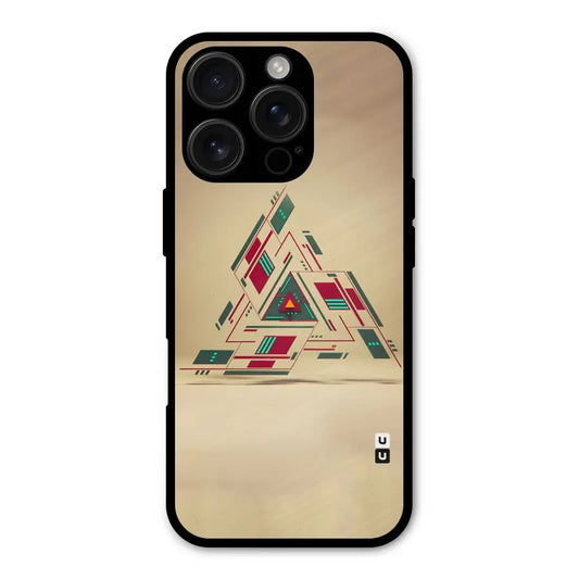 Maze Triangle Shockproof Hybrid Protection (Metal + TPU) Back Case Cover CoversCart