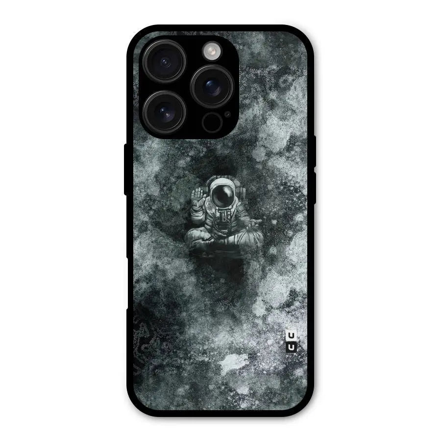 Meditating Spaceman Shockproof Hybrid Protection (Metal + TPU) Back Case Cover CoversCart