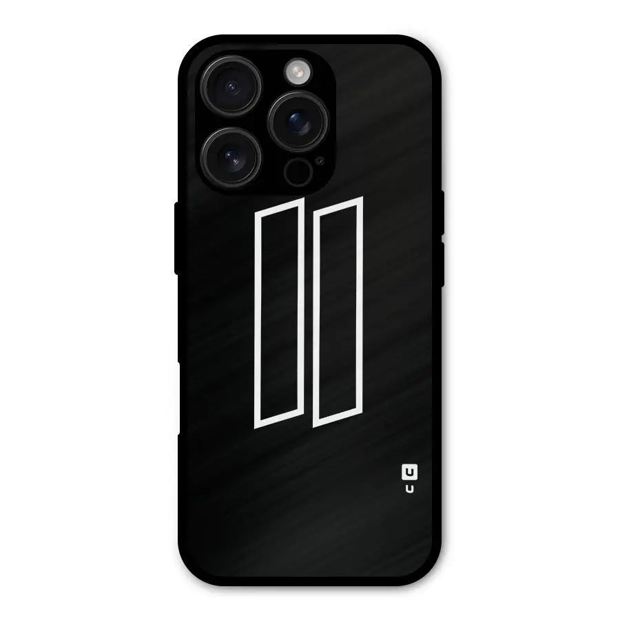 Minimal Slant Rectangles Shockproof Hybrid Protection (Metal + TPU) Back Case Cover CoversCart