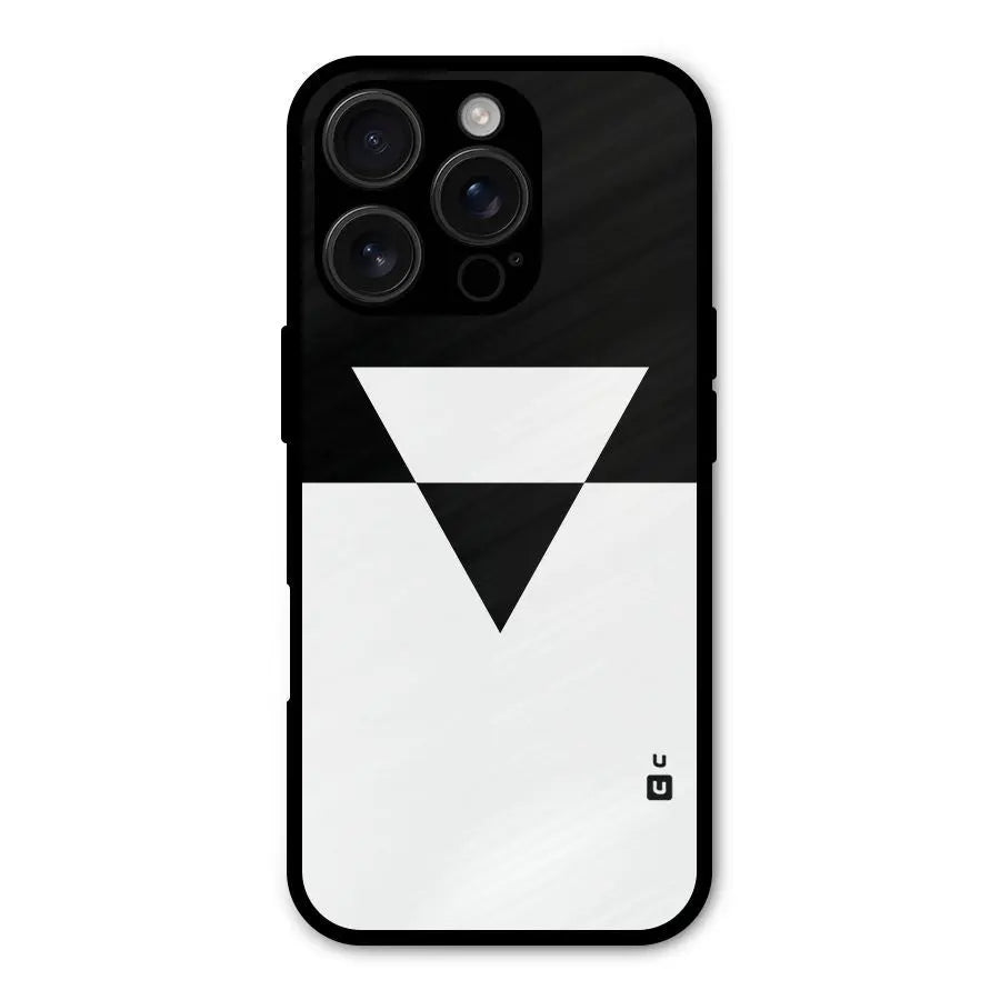 Minimal Triangle Shockproof Hybrid Protection (Metal + TPU) Back Case Cover CoversCart