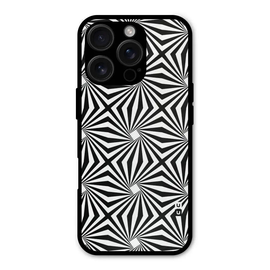 Monochromatic Swirls Shockproof Hybrid Protection (Metal + TPU) Back Case Cover CoversCart