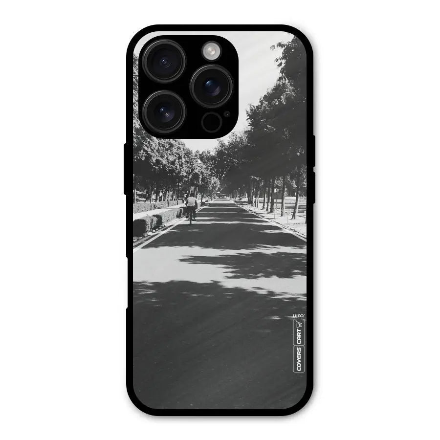 Monochrome Path Shockproof Hybrid Protection (Metal + TPU) Back Case Cover CoversCart