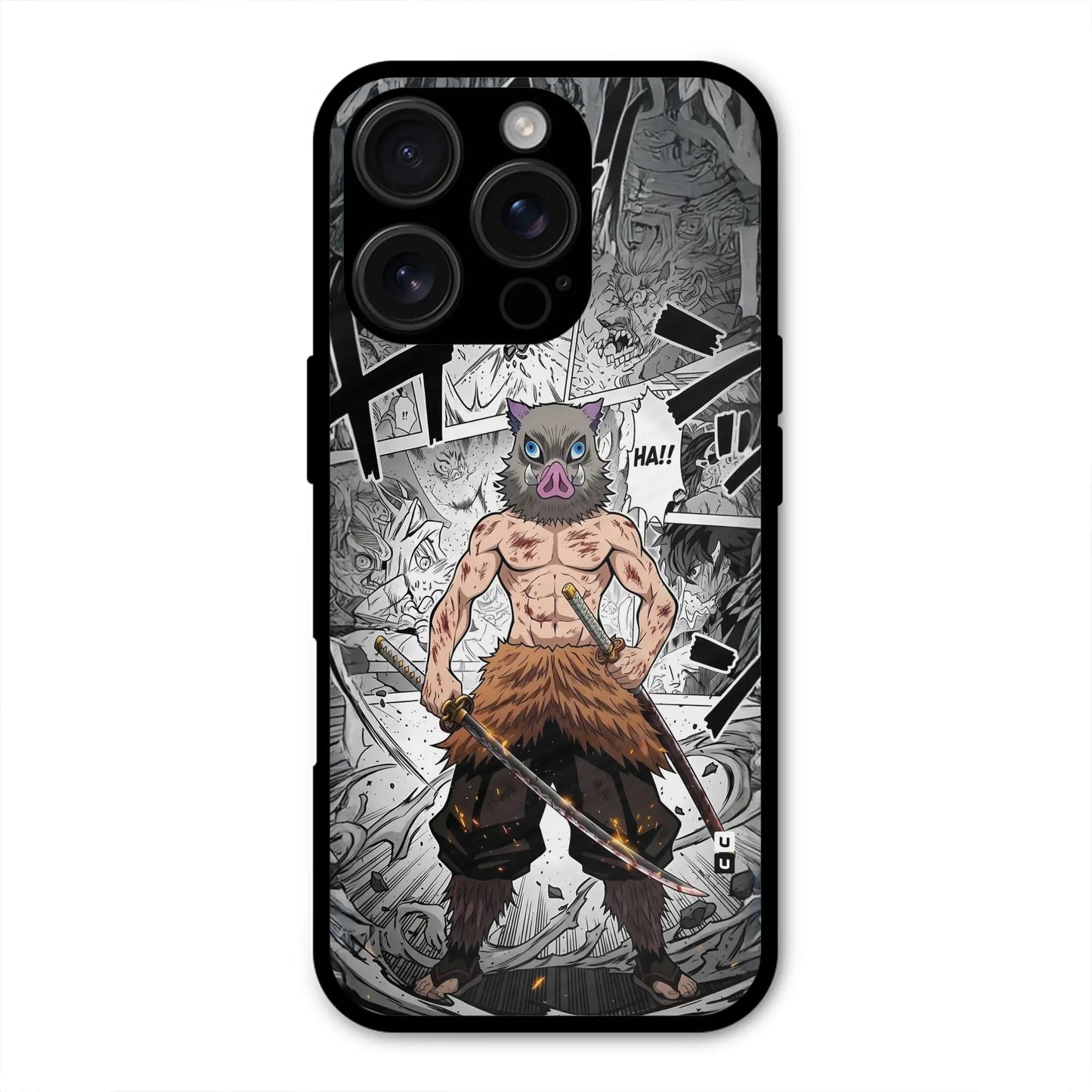 Mountain King Inosuke Shockproof Hybrid Protection (Metal + TPU) Back Case Cover