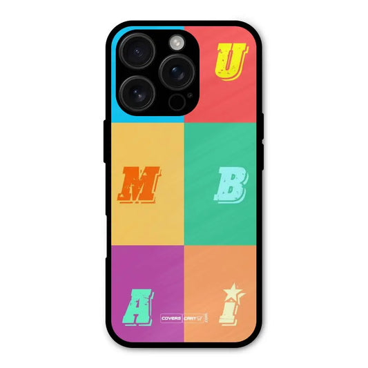 Mumbai Alphabets Shockproof Hybrid Protection (Metal + TPU) Back Case Cover CoversCart