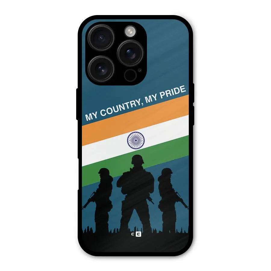 My Country My Pride Shockproof Hybrid Protection (Metal + TPU) Back Case Cover CoversCart