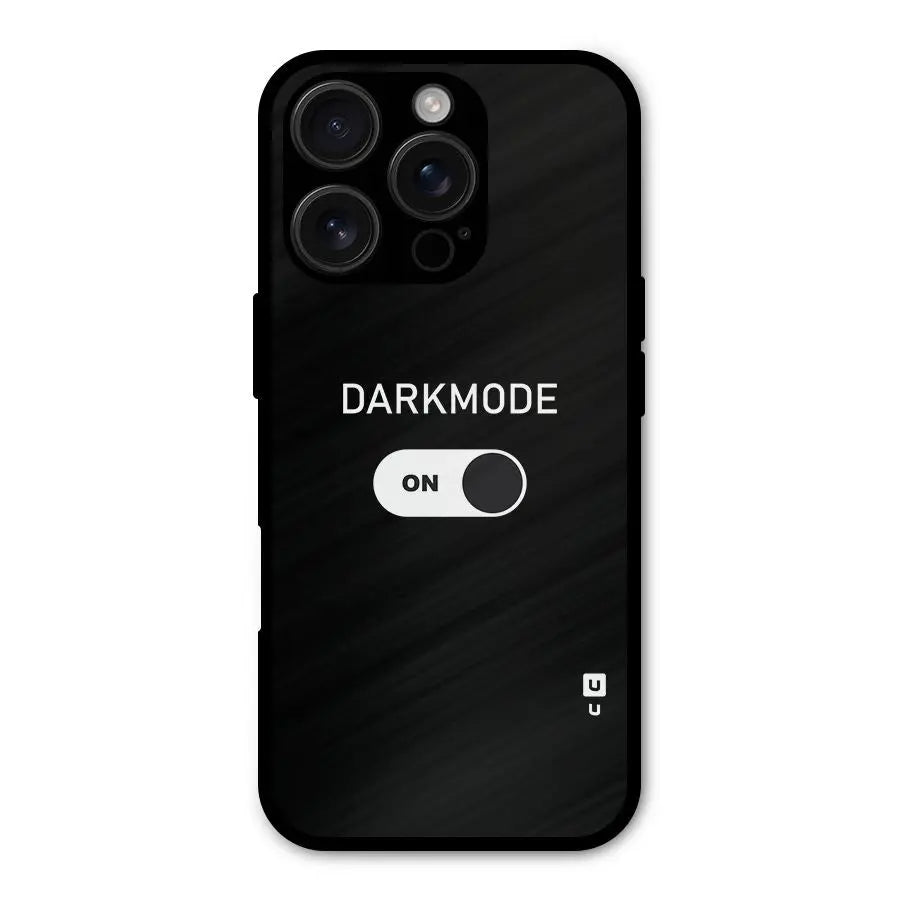 My Darkmode On Shockproof Hybrid Protection (Metal + TPU) Back Case Cover CoversCart