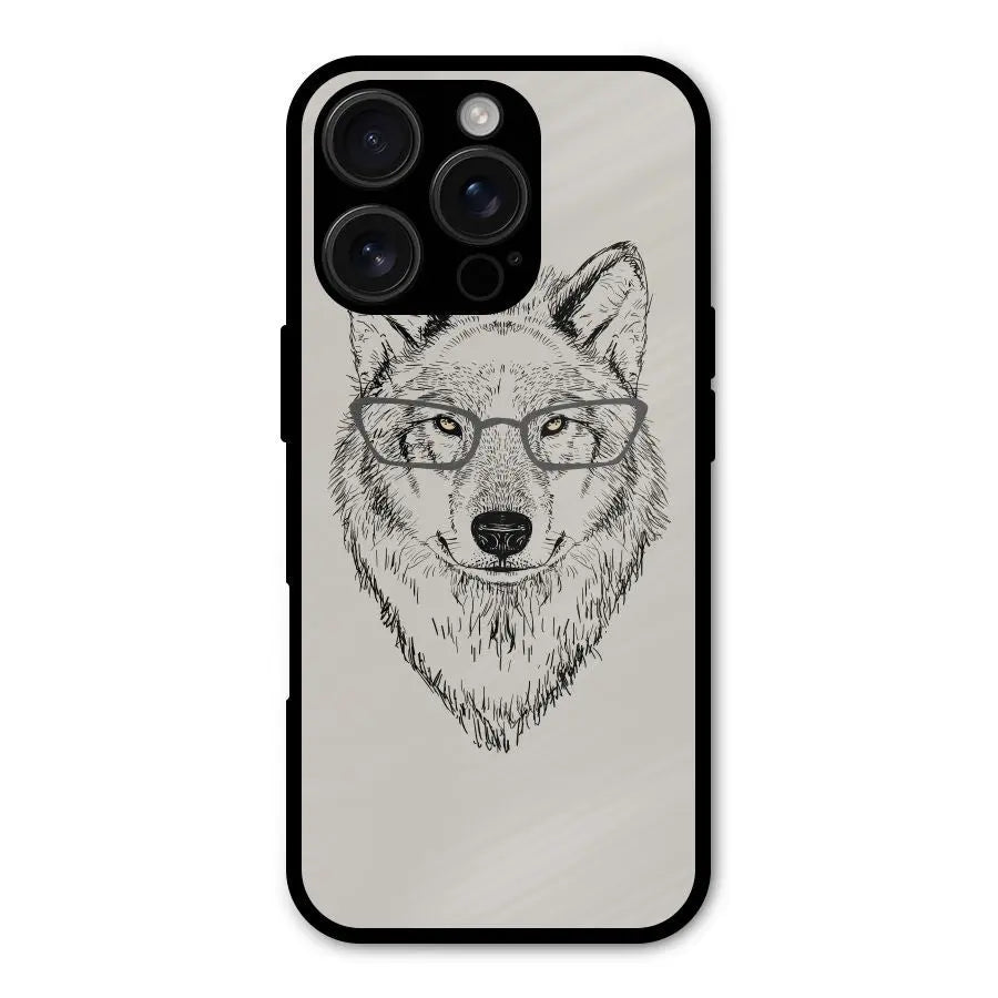 Nerdy Wolf Shockproof Hybrid Protection (Metal + TPU) Back Case Cover CoversCart