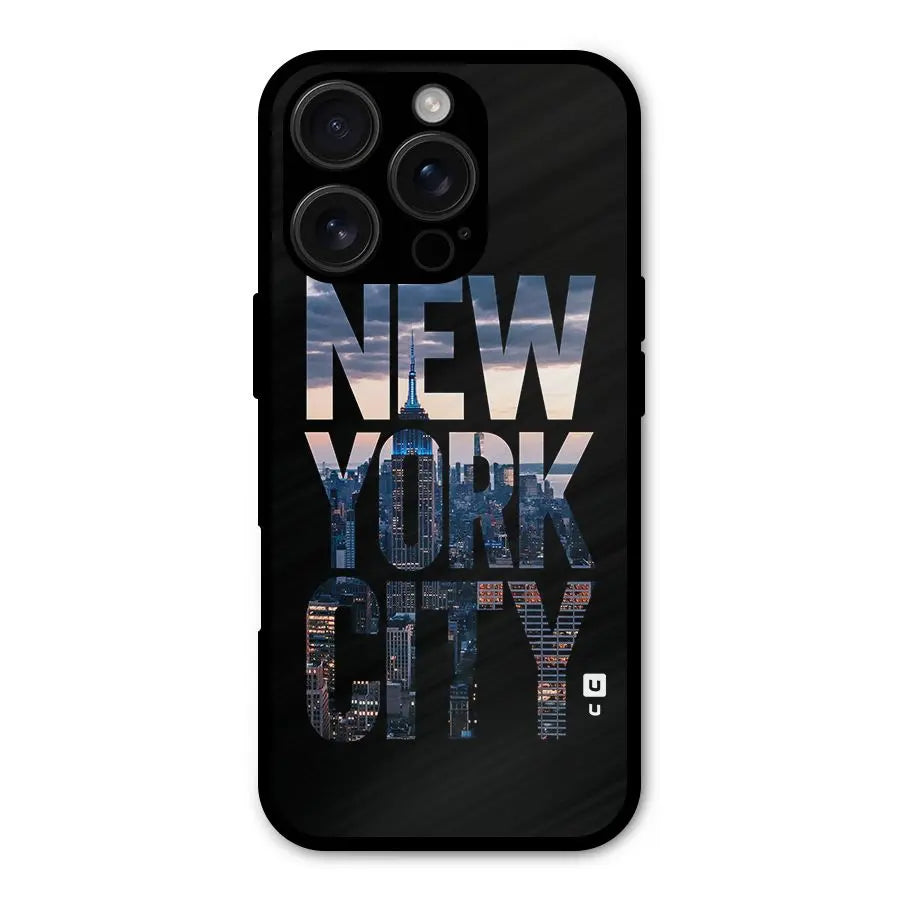 New York City Shockproof Hybrid Protection (Metal + TPU) Back Case Cover CoversCart
