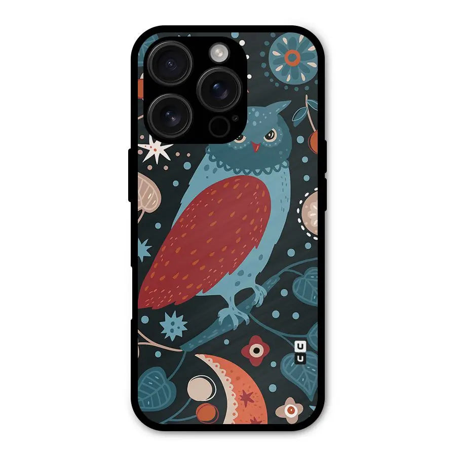 Nordic Arts Owl Shockproof Hybrid Protection (Metal + TPU) Back Case Cover CoversCart