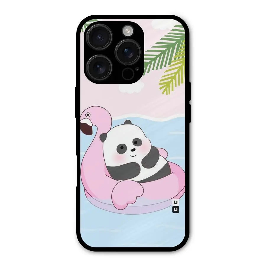 Panda Swim Shockproof Hybrid Protection (Metal + TPU) Back Case Cover CoversCart