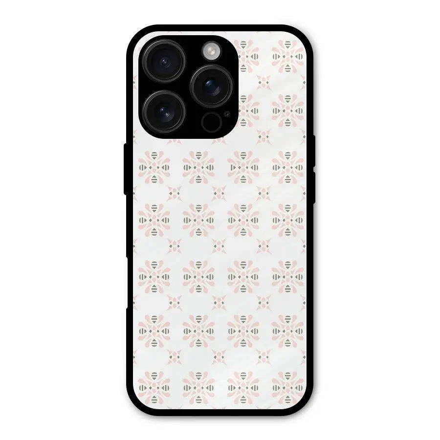Pink Floral Pattern Shockproof Hybrid Protection (Metal + TPU) Back Case Cover CoversCart