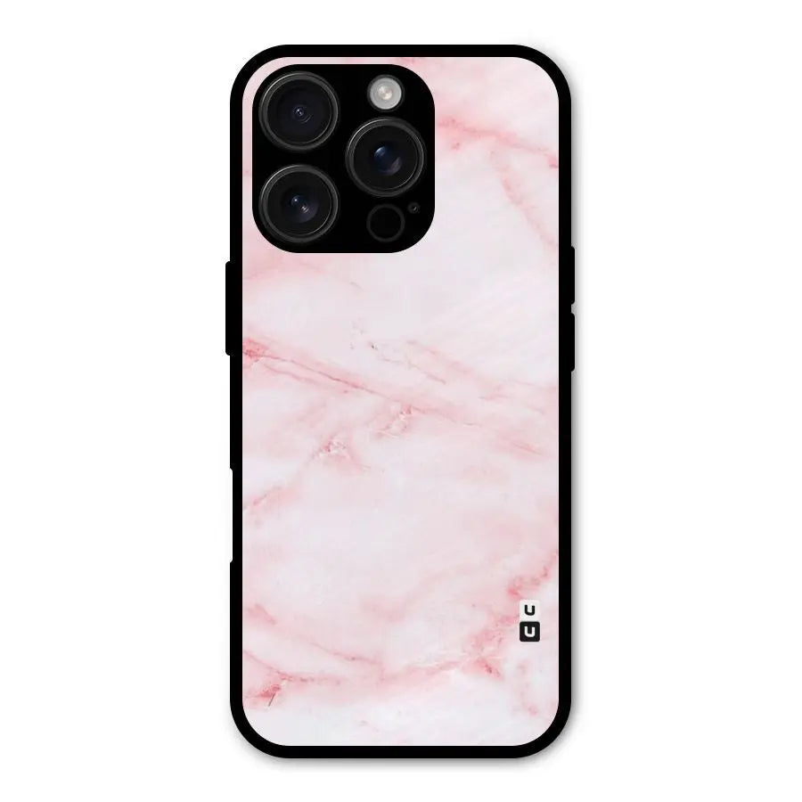 Pink Marble Print Shockproof Hybrid Protection (Metal + TPU) Back Case Cover CoversCart